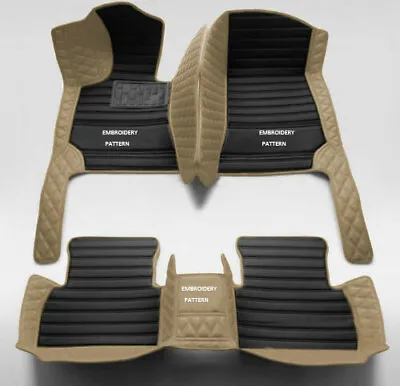 For Volkswagen Car Floor Mats Custom Auto Carpets Waterproof Front Rear Liners • $72.38