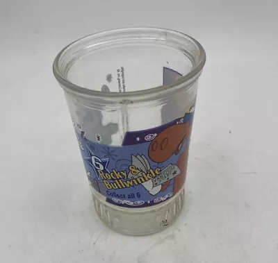 Vintage Bama Jelly Jar Juice Glass Rocky And Bullwinkle Glass #6 • $6
