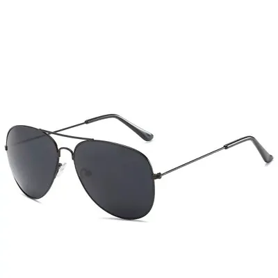 £3.89 • Buy Metal Frame Classic Sunglasses Mens Ladies Womens Vintage Retro Mirrored Black