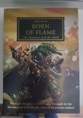 Games Workshop Black Library Horus Heresy Born Of Flame Hardback Novel New OOP • £50