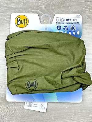 Buff Cool Net UV UPF Headwear Neck Gaiter For Heat SOLID OD GREEN Olive Drab • $11.95