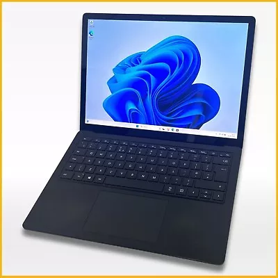 Microsoft Surface Laptop 3 I5-1035G7 8GB 256GB Windows 11 Touchscreen Black 1868 • £299.99