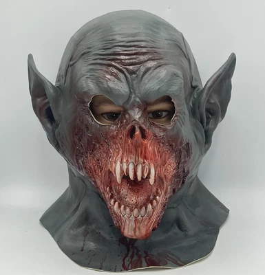 $26.95 • Buy Heavy Latex Scary Halloween Horror Costume Bloody Monster Creepy Demon Mask