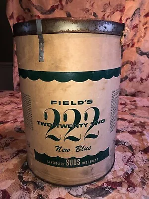 Vintage Marshall Field's State Street Field's 222 Detergent Canister  • $160