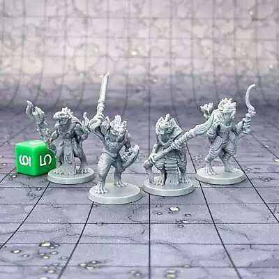 Gnoll Raiders (Set Of 4) Dungeons And Dragons Miniatures DnD D&D Mini 32mm Lot • $4.94