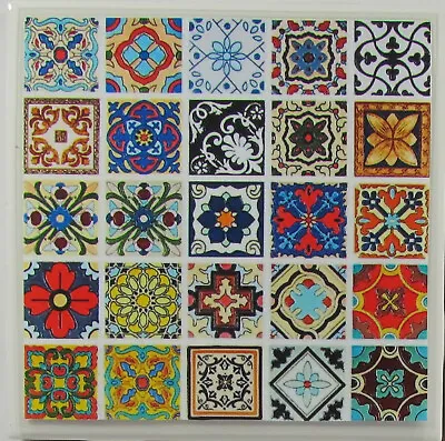 Ceramic Tile Coasters - Set Of 1 - Mexican Tile  (Buy 3 Get 1 Free) 6 B • $8.50