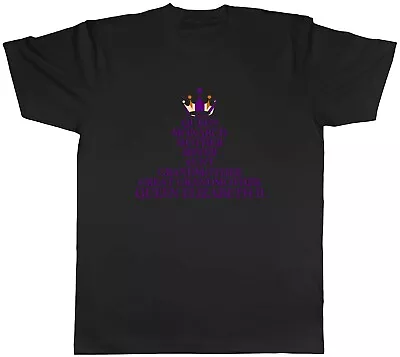 Queens Monarch Sister 70th Platinum Jubilee Party Mens Unisex T-Shirt Tee Gift • £8.99