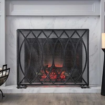 Junior Modern Single PanelIron Firescreen • $89.69