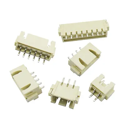 XH 2.54mm JST XH PCB Right Angle 90° Header And Plug Connector 2/3/4/5/6/7/8 Pin • $2.13