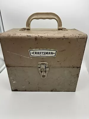 Vintage Craftsman Tool Box 9”x10” • $49.99
