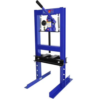 Hydraulic Shop Press 6 Ton With Pressure Gauge H-Frame Benchtop Press Stand • $159.99
