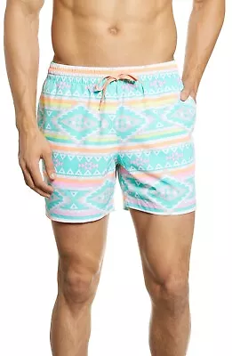 NWT Men's Chubbies En Fuegos Classic Swim Trunks Sz S M L MSRP $69 • $19.95