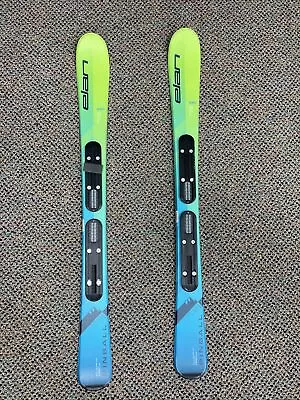 NEW 100cm Kids Skis Elan 2024 Pinball Kid Skis + Size Adjustable Bindings Set • $190