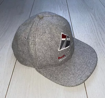 $25 • Buy Audi Fis Ski Cross World Cup Wool One Size Grey Baseball  HAT