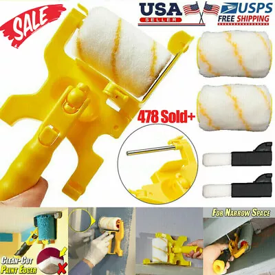 $16.99 • Buy Multifunctional Clean-Cut Paint Edger Roller Brush Safe Tool Wall Corner Ceiling