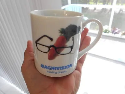 Magnivision Reading Glasses Mug-vg++ Condition-3 1/2  High • $7.99
