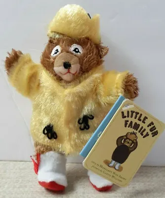 $22.50 • Buy Yottoy 6  Little Fur Family Plush Toy #543 Fur Child *Tan With Yellow Coat & Hat