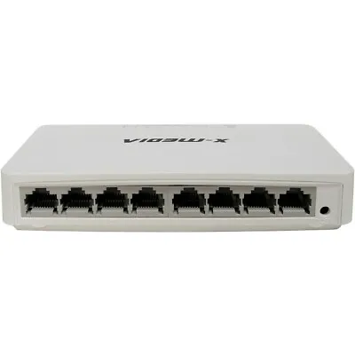 X-MEDIA XM-SW3008D 8-Port 10/100/1000Mbps Gigabit Ethernet Desktop Switch • $17.99