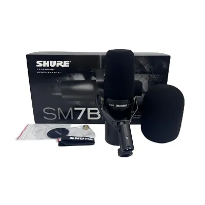 Shure SM7B Vocal / Broadcast Microphone Cardioid Dynamic US Free Shipping • $199.99