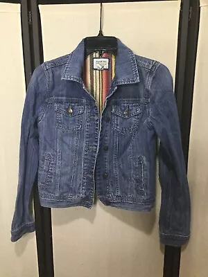 I Love H81 Jean Denim Jacket Size Small • $9.95