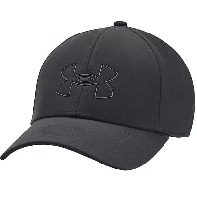 Under Armour Ua Mens Storm Driver Water Repellent Stretch Fit Hat Golf Cap • £17.95