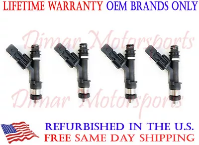 30lb 315cc Upgrade Fuel Injector Set 4-hole Fits KA24E Stanza Axxes 240SX • $106.69