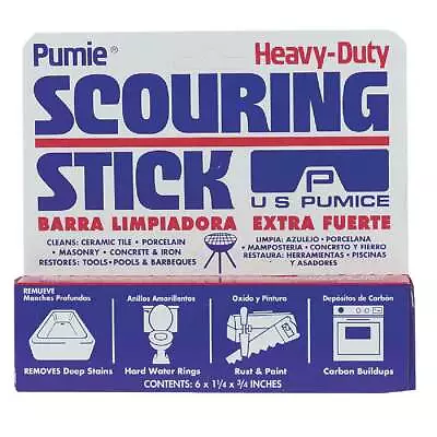 Pumie 1-3/4 In. X 6 In. Scouring Stick HDW-12 Pumie HDW-12 071132000220 Pumice • $9.71