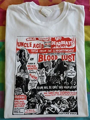 $59.99 • Buy RARE Uncle Acid & The Deadbeats Worlds Weirdest Band~BLOODLUST  Tshirt SZ S 