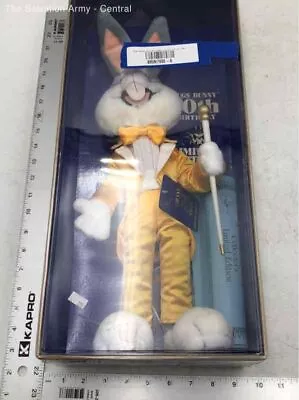 Warner Bros. Bugs Bunny 50th Birthday 24K Limited Edition Plush Toy With Box • $25