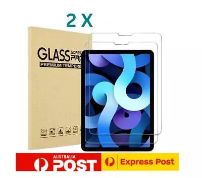 2x Tempered Glass Screen Protector F Apple IPad Pro 11  10th 9th 8th 7th Air 5 4 • $10.50
