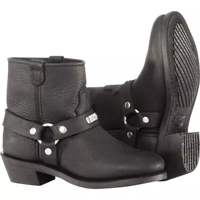 Black Sz 10 River Road Ranger Lo Cut Women's Harness Boots • $129.97