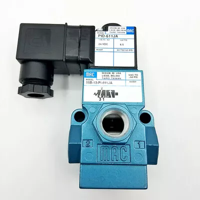 1PC NEW  MAC Original Solenoid Valve 55B-12-PI-611JA #W7150 WX • $209.50