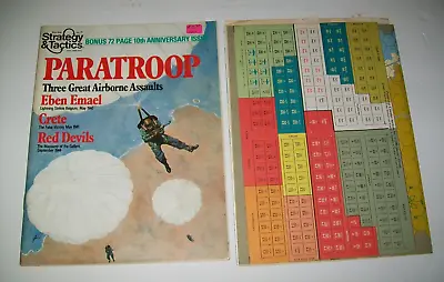 $10 • Buy Strategy & Tactics Game   Paratrooper   #77, Unpounched 1979