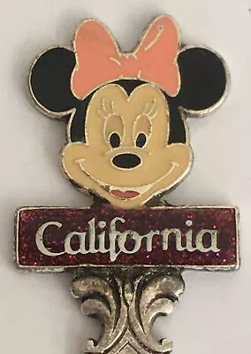 Vintage Souvenir Spoon US Collectible Minnie Mouse California 4.75” • $5.95