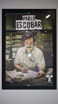 2 Anuel AA /  2 Pablo Escobar Vinyl Posters Frames Total 4 (Size 5x6) Wall Decor • $25