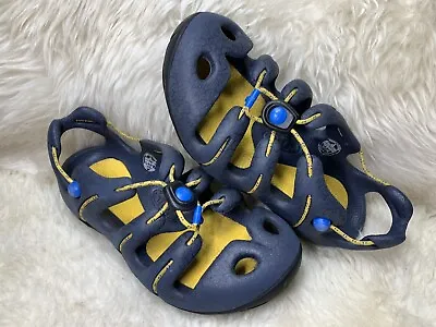 MION GSR Keen Waterproof Sandals Hiking Shoes Blue Hybrid Kayak Youth Size 2 • $29.99