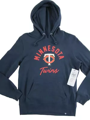 '47 Brand NWT Minnesota Twins MLB Headline Womens L Pullover Hoodie Sweatshirt • $27.99