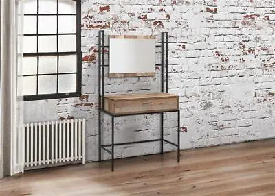 Wooden Rustic Furniture Range Bedside Tables Coffee Tables Shelves Chests Desks • £292.79