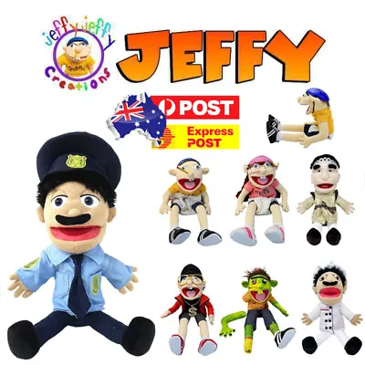 60cm Jeffy Puppet Jeffy Hand Puppet Plush Toy Stuffed Doll Kids Birthday Gift • $23.64
