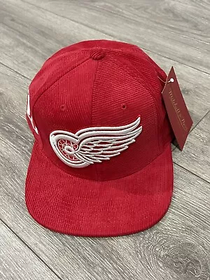 Detroit Red Wings Mitchell & Ness SnapBack Adjustable Hat Red Color • $26.90