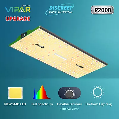 VIPARSPECTRA Pro XS 1000 1500 2000 4000 LED Grow Lights Full Spectrum Veg Flower • $135.68