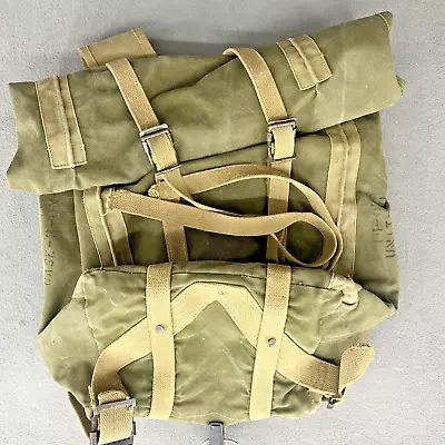 US Millitary  WWII Utah Beach Medical Bag  Backpack • $350