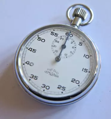 Gent's Vintage NERO LEMANIA Hand Winding Mechanical Stopwatch • £13.50
