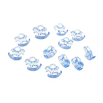 Baby Shower Charms: Blue Rocking Horses • £2.99