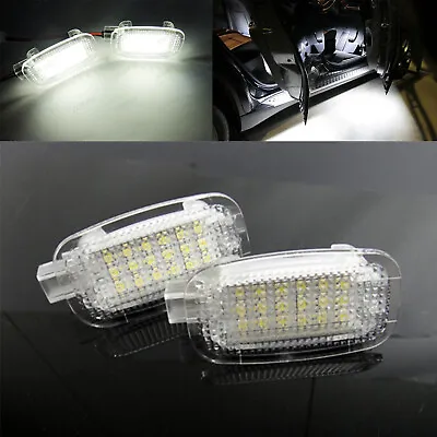 2x LED Courtesy Footwell Luggage Trunk Light FOR Mercedes W204 W212 C207 C216 • $14.99