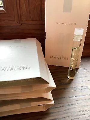 5 Isabella Rossellini Manifesto Eau De Toilette Sample Mini Travel Size Perfume • $10