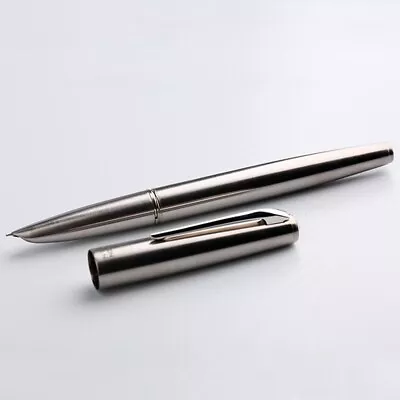 Mojiang Ti200 Titanium Alloy Modular Fountain Pen 14K Gold Fine Nib Writing #B99 • $98.98