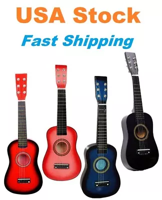 Kids Guitar Acoustic Guitar Toy Guitar Plywood Mini Guitar 23  6 String  • $14.99