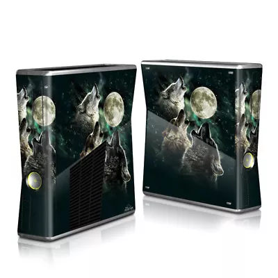 Xbox 360 S Console Skin - Three Wolf Moon By Antonia Neshev - DecalGirl Decal • $24.99