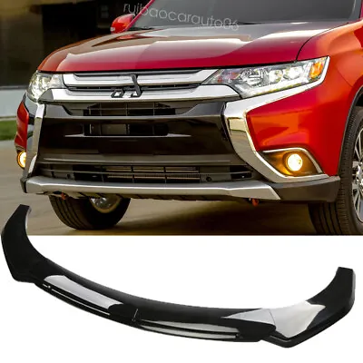 For Mitsubishi Outlander Sport Front Bumper Lip Spoiler Splitter Lower Chin • $69.99